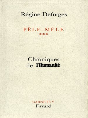 cover image of Pêle-Mêle Tome 3